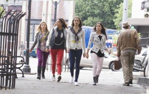 PRETTY LITTLE LIARS - "Now You See Me, Now You Don't" - "A" sends the Liars on a quest that leads to Ravenswood in "Now You See Me, Now You Don't,"  the summer finale episode of ABC Family's hit original series "Pretty Little Liars," airing Tuesday, August 27th  (8:00 - 9:00 PM ET/PT). (ABC FAMILY/Adam Rose) ASHLEY BENSON, SHAY MITCHELL, TROIAN BELLISARIO, LUCY HALE
