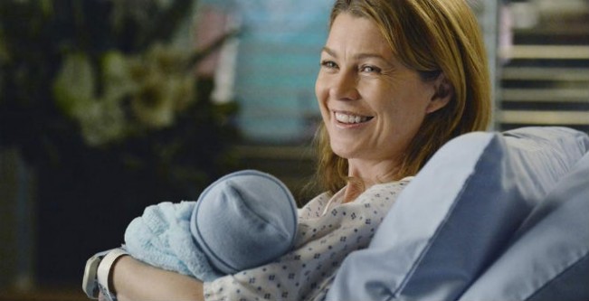 Grey's Anatomy saison 10 : Espoir et désespoir (spoiler) - meredith grey et bébé