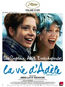 Sorties cinéma du 9 octobre - Affiche La vie d'Adèle