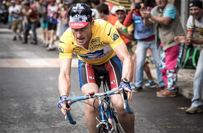 Biopic Lance Armstrong : Guillaume Canet au casting et première image - Ben Foster en Lance Armstrong