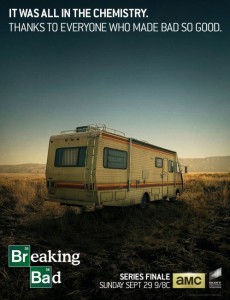 Breaking Bad final : Records d’audiences et de téléchargements - affiche