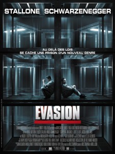 Evasion :  Stallone et Schwarzenegger en prison ! - affiche française