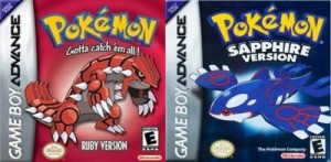 Dossier top 15 2003 Pokémon Version Rubis Saphir