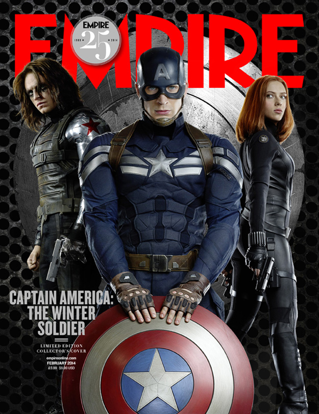 Captain America Le soldat de l'hiver : Couverture d'Empire- Affiche 2