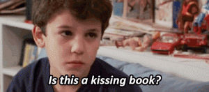kissing book