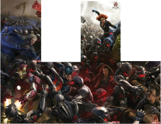 avengers age of ultron fresque