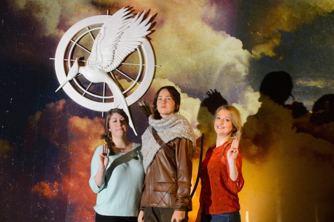 The Hunger Games' Katniss Everdeen's Wax Figure revealed at Madame Tussauds London, Britain - 18 Dec 2014