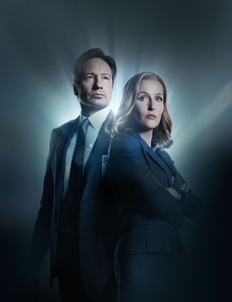 Mulder et Scully saison 10 poster Affiche revival
