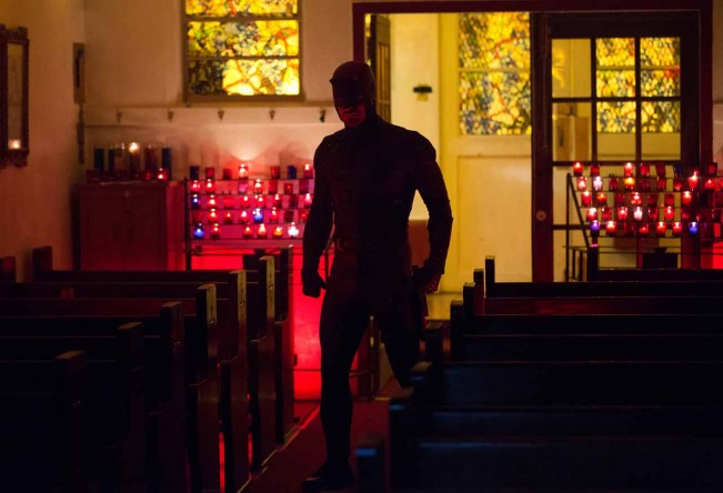 Daredevil saison 2 : Nouvelles images à l?Eglise