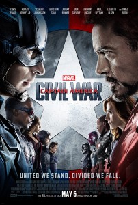 Captain America 3 Civil War affiche