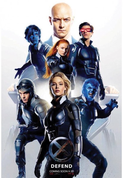 affiche Professeur X X-Men