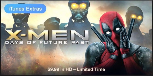 Deadpool le super-héros s’incruste dans les affiches de ses collègues X-Men Days Of Future Past
