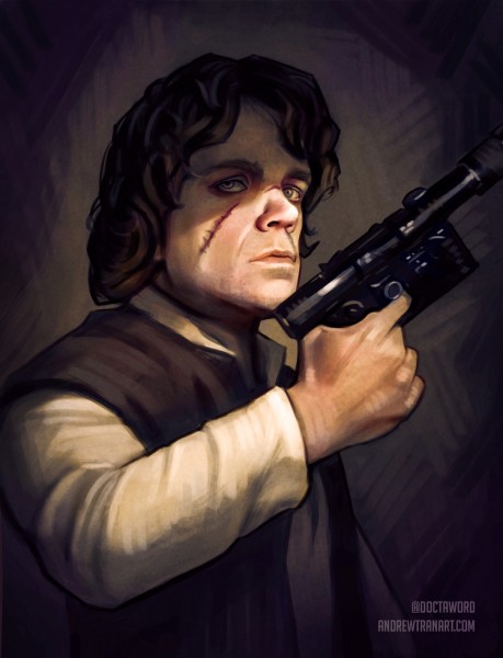 Game of Thrones Les personnages version Star Wars tyrion han solo