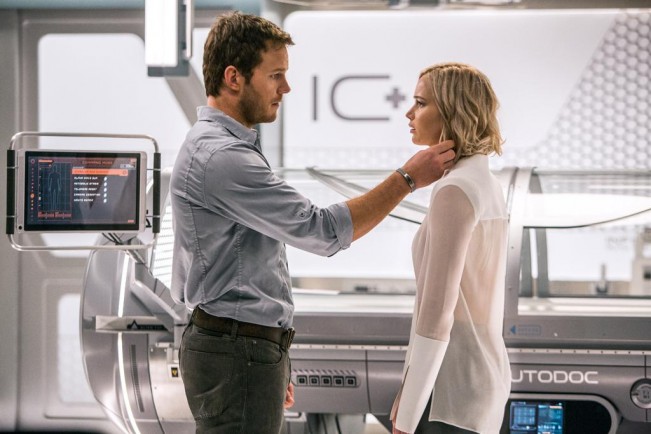 passengers Chris Pratt jennifer lawrence critique