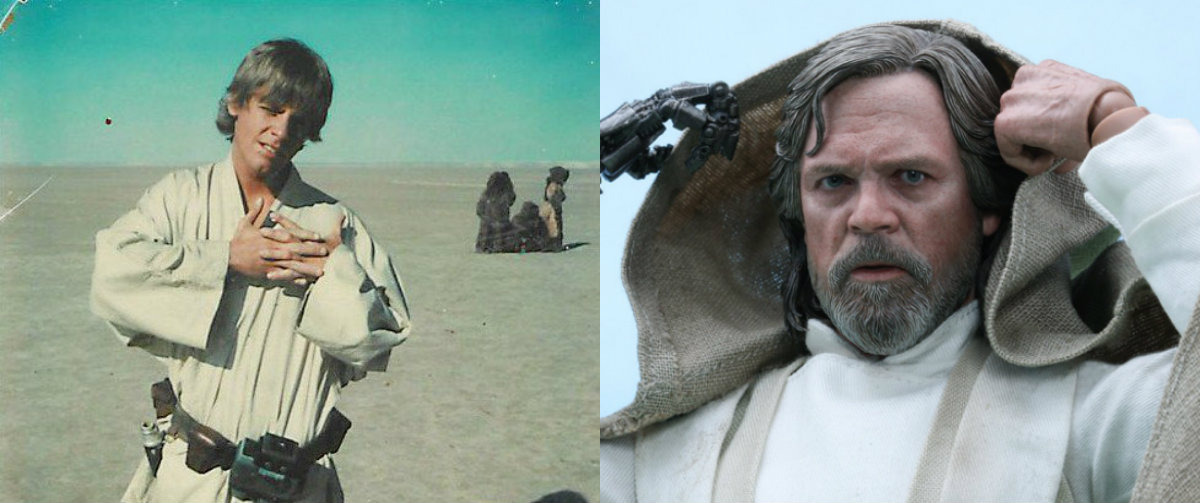 Star Wars : La première photo de Mark Hamill...