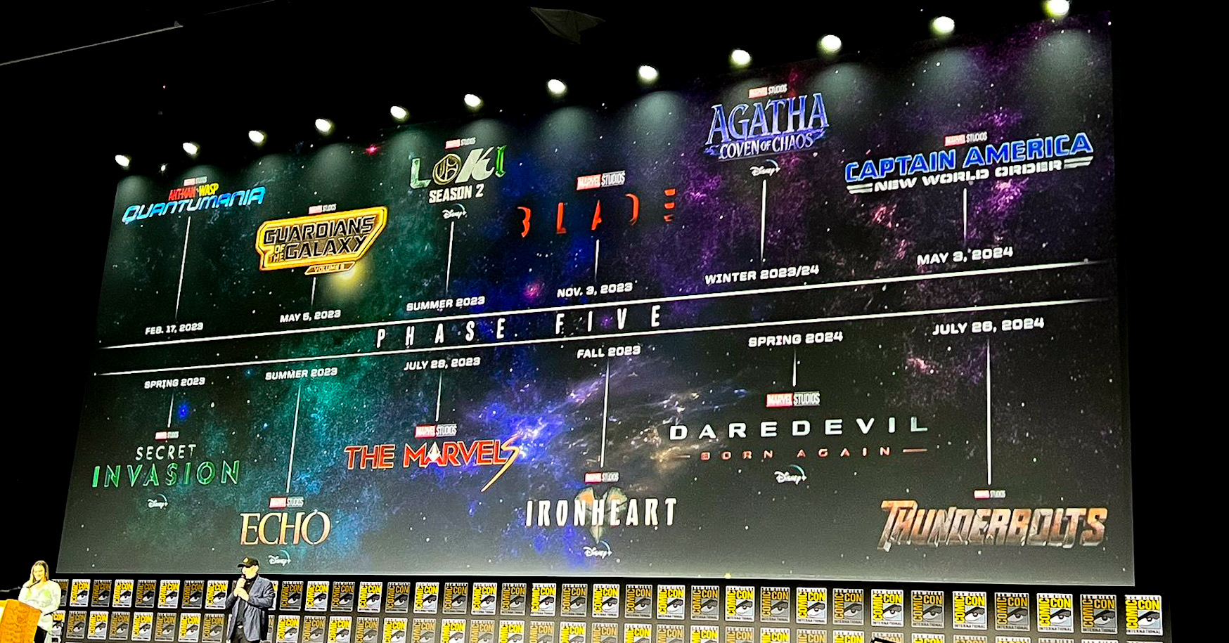 Marvel Deux films Avengers concluront la phase 6 du MCU (annonces