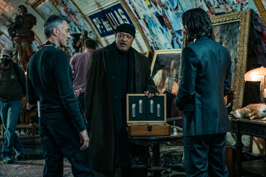 John Wick Chapitre Nouvelles images du film à Paris avec Keanu Reeves