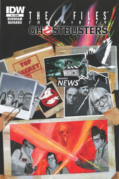 X-Files Comics : Cross-over avec Ghostbusters, Transformers, Les Tortues Ninja...- couverture